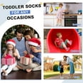thumbnail image 5 of Non Slip Toddler Socks Girls Cartoon Crew Non-Slip Socks With Grips for Baby 1-7 Years Kids, 5 of 5