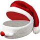 thumbnail image 5 of Funda para casco de motocicleta navideña con Papá Noel, divertida decoración para casco de motocicleta hecha a mano, 5 of 5