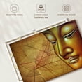 thumbnail image 6 of Elephant Stock Thinking Buddha Wall Art - Horizontal Canvas Wall Art - Living Room Wall Decor - People Canvas - Yellow And Brown Decor - 24" x 16", 6 of 8