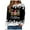 A01_Black, variant on Towmus Christmas Sweatshirts for Women Loose Fit Snowman Printed Graphic Sweatshirts Roundneck Fall Pullover Tops
