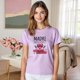 thumbnail image 3 of Playera Madre Solo Hay Una y Como La Mia Ninguna – El Regalo Perfecto para la Mejor Mamá del Mundo Color Lila Talla Extra Grande Marca Emil SaEs, 3 of 4