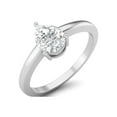 thumbnail image 5 of Mooneye 0.75 Ct Pear Moissanite Diamond 925 Sterling Silver Solitaire Women Graduation Gift Ring, 5 of 8