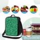 thumbnail image 4 of Disketp Green Glitter Bolsa Térmica Estampada para Almuerzo, Lonchera para Hombres y Mujeres Adultos, 4 of 7