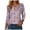 Light Purple_1, variant on Godom Halloween Shirt for Women - Happy Halloween Pumpkin Graphic Womens 3/4 Sleeve Shirts V Neck Tops