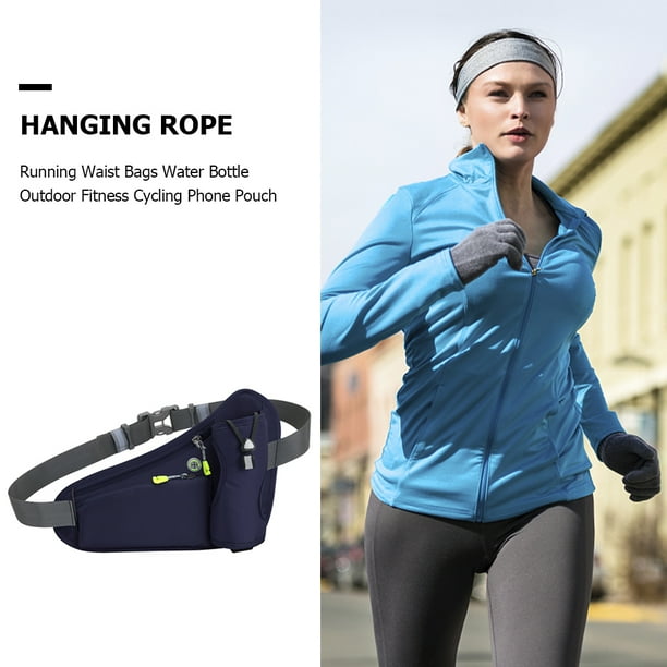 Rinonera para correr para hombre y mujer bolsa para botella de Likrtyny agua para acampar al aire libre senderismo Fitness cinturon de ciclismo rinoneras deportivas de via Bodega Aurrera en linea