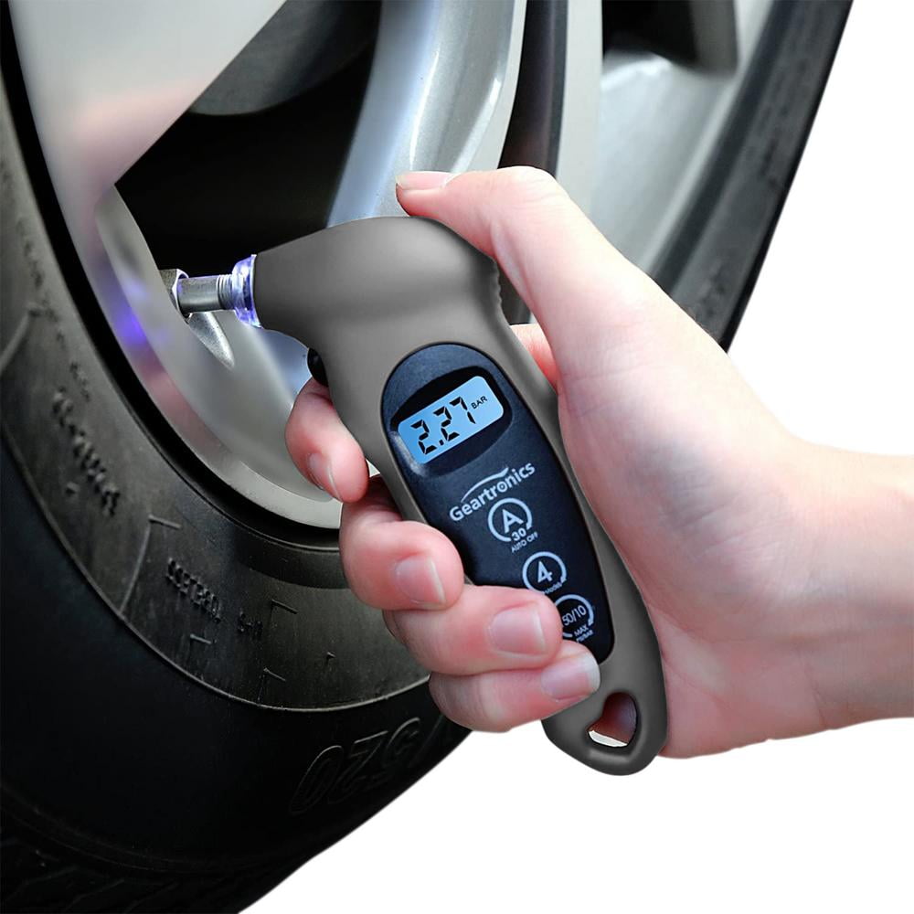 Digital Tire Pressure Gauge 100 PSI 4 Settings Digital Air Pressure
