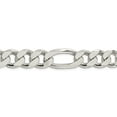 thumbnail image 2 of 925 Sterling Silver 15mm Figaro Chain Necklace 20 inch for mens, 2 of 5