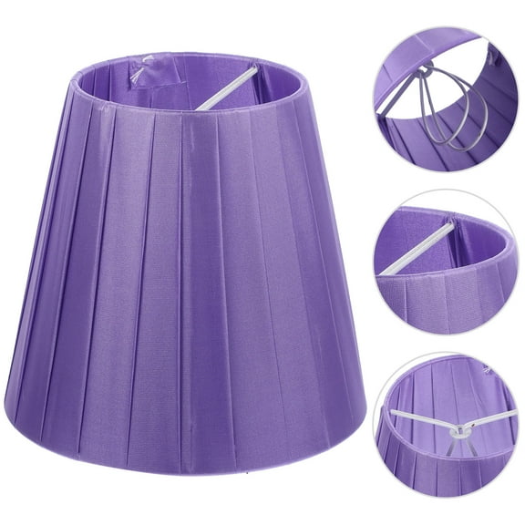 OFFIGAM Small Clip-On Lamp Shade with Cloth Cover, 1 Piece, Ideal for Library and Home Decoration