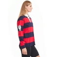 thumbnail image 2 of PSK Collective Equal Pay for Equal Work Authentic Rugby Jersey (Women) Red Stripe, 2 of 5
