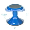 thumbnail image 3 of ECR4Kids ACE Active Core Engagement Wobble Stool, 15in Seat Height, Flexible Seating, Blue, 3 of 10