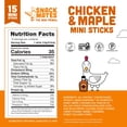 thumbnail image 2 of The New Primal Snack BCF26 Mates Chicken & Maple Gluten Free Healthy Snacks for Kids, Low Sugar High Protein Back to School Snacks, Mini Paleo Jerky Meat Stick, 5g Protein, 35 Calories, 15 Pack, 2 of 3