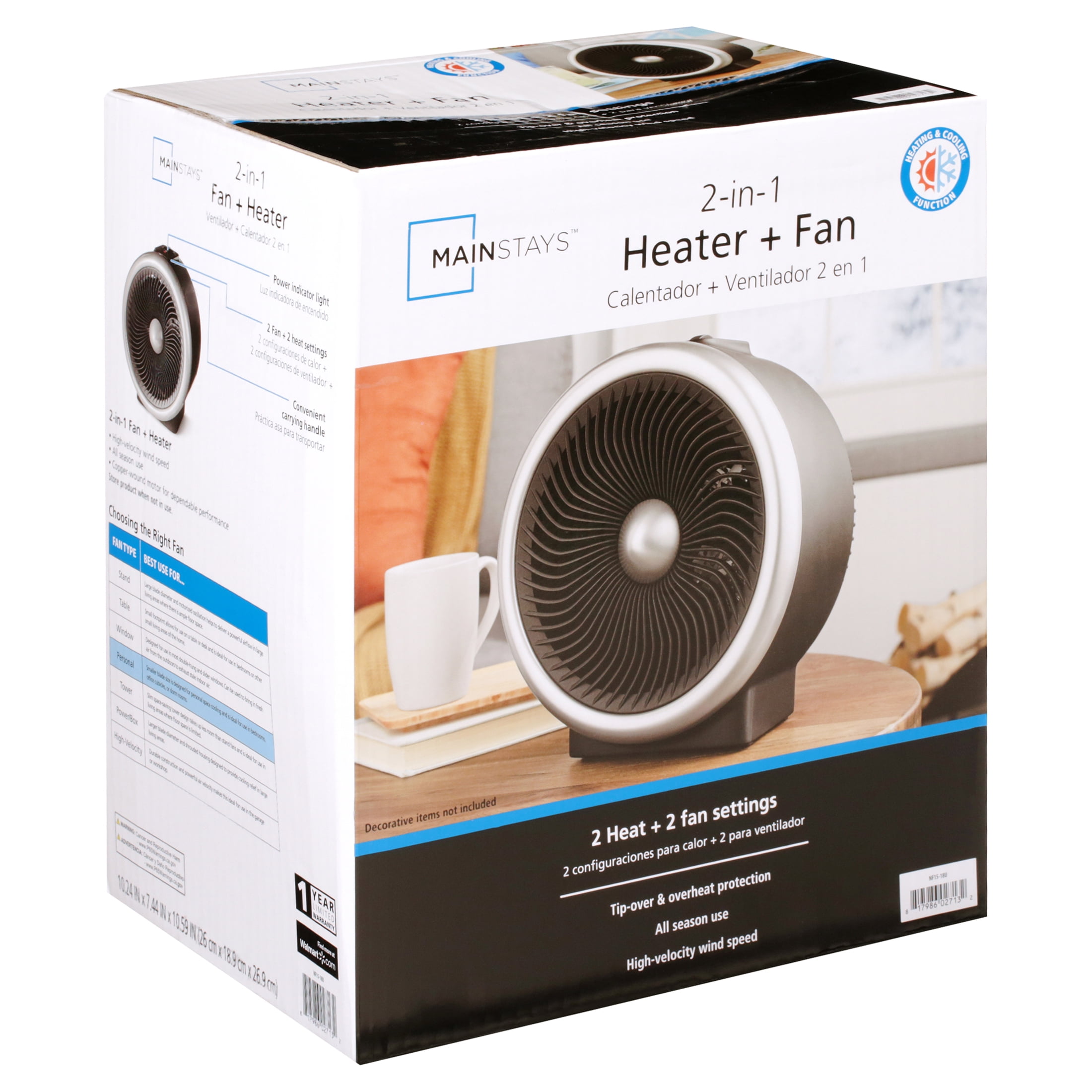 Walmart heater fan deals