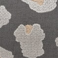 thumbnail image 5 of Michael Amini Explorer Simba 22" Square Throw Pillow - Charcoal in Set of 2, 5 of 5