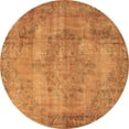 thumbnail image 1 of Ahgly Company Indoor Round Persian Brown Traditional Area Rugs, 7' Round, 1 of 4