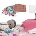 thumbnail image 1 of Sewing Craft Fabric, Soft Breathable Quilting Fabric Assorted Styles 7 Pieces  For Family, 1 of 8