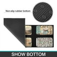 thumbnail image 7 of Vintage Puppy Yellow Pattern Style Kitchen Rug Non Skid Non-Slip, Absorbent Mats Set Of 2 for Sink Waterproof Runner Rug for Laundry Room,kitchen Rugs and Mats 17.7x24+17.7x48inch, 7 of 7