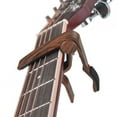 thumbnail image 3 of Guitar Capo, Universal Long Service Life Durable Guitar Tuning Clamp, Premium Plastic Material Strong for Acoustic Guitars Electric Guitars Celadon Porcelain Type,Sapele Wood, 3 of 8