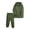 Green, variant on GiLiling Boys Girls Sweatsuit Set, Fleece Lined Hoodie with Jogger Sweatpants, 2-Piece Outfits for Kids, Cozy Loungewear (Grey, 5-6 Years)
