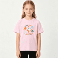 thumbnail image 2 of New Adventure Space Rocket Girls Graphic Tee, Cute Galaxy Star 100% Cotton Kids Short Sleeve T-Shirt, 2 of 5