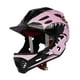 thumbnail image 5 of Casco de bicicleta para niños de cara completa, elegante, para BMX, bicicleta infantil, multideporte. Rosa claro, 5 of 9