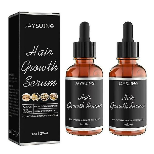2pcs Hair Growth Serum For Hair Loss And Hair Regrowth 30ml Ginger Hair Growth Oil For Thinning Balding Repairs Hair Follicles Hair Growth Treatment F