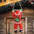 thumbnail image 1 of HEYTEA 34 Inch Climbing Hanging Santa Claus On Rope Ladder Christmas Tree Indoor/Outdoor Hanging Ornament Decoration for Christmas(Santa Size is 20 Inch), 1 of 6