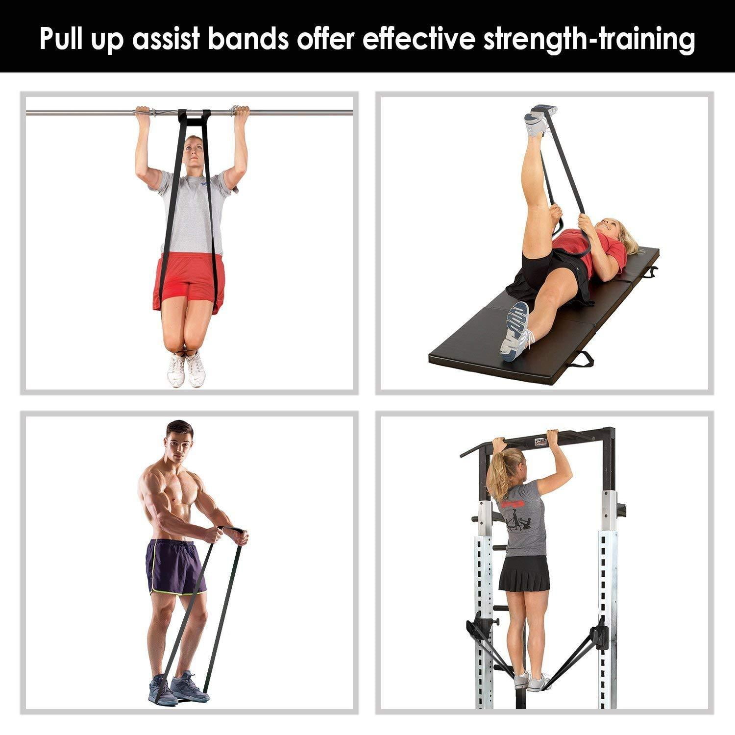 INTEY Pull up Assist Band Exercise Resistance Bands for Workout