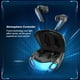 thumbnail image 5 of Auricular Wireless 42dB Dinámico Dual Chips 5.2 Bluetooth Compatible con Auriculares en la oreja Auriculares de control de inicio con micrófono negro Inevent EL016104-01B, 5 of 7