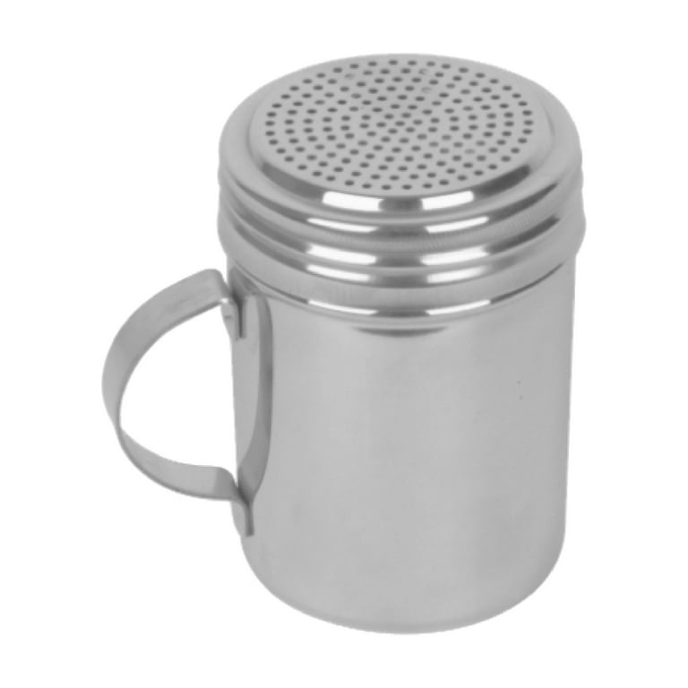 Choice 10 oz. Stainless Steel Shaker / Dredge