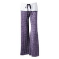 thumbnail image 2 of Pantalones Sueltos de Yoga con Lazo de Brezo Flojo para Mujer Pantalones Anchos L, 2 of 9
