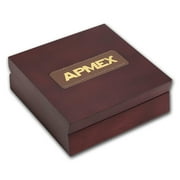 APMEX Wood Gift Box - Perth Mint Gold Bar (w/Assay)