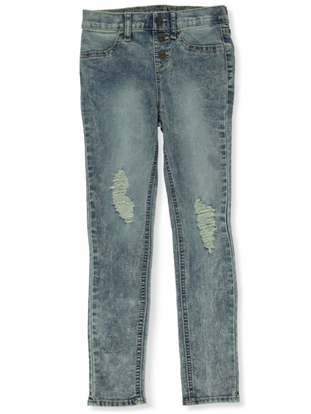 Vigoss Girls' Diamond Wash Jeggings 