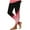 Red, variant on Women's High-Waisted Yoga Leggings with Gradient Print – Versatile Activewear for Casual & Athletic Wear Blue S