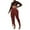 Wine, variant on BUIgtTklOP Pants for Women,Women Clothes Tight High Waist Fringed Bandage Pants Solid Color Knitted Tassel Pants Red S