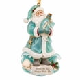 thumbnail image 2 of Clearance! Coastal Santa Message Bottle Acrylic Christmas Ornament, Hanging Christmas Decorations Outdoor Indoor, Nautical Seashell Xmas Keepsake Gift for Christmas Tree & Wreath Decor, 2 of 8