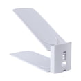 thumbnail image 3 of DOLITY 2 Pieces Double Layer Shoe Storage Rack shoe bracket Storage for Adults Kids Gray and Beige, 3 of 9