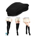 thumbnail image 6 of Deago 1 Pairs Women's Adorable Thigh High Cotton Socks Over Knee Tights Long Boot Stocking Knee High Leg Warmer (Beige), 6 of 9