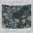 thumbnail image 2 of MYPOP Skulls Navy Camouflage Tapestry Wall Decor Living Room Dorm Tapestries DIY 60 x 40 inches, 2 of 4