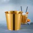 thumbnail image 1 of Cubo de hielo de acero inoxidable, Cubo de refrigeración para bebidas, multiusos, resistente, para ensalada, bañera de Metal para bebidas, accesorios 3000ML, 1 of 8