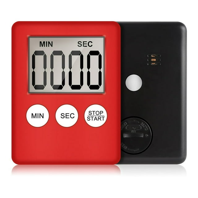 LCD Digital Kitchen Timer for Cooking Study Stopwatch Alarm Clock Electronic Magnetic Cooking Countdown Timer Temporizador