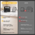thumbnail image 6 of VTOMAN 600W Portable Power Station,299Wh LiFePO4 Battery,Solar Generator for Heater,Home&Camping Backup,Power Outages,Rvs,Outdoors​(No Solar Panel), 6 of 12