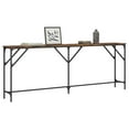 thumbnail image 3 of vidaXL Console Table Storage Side Sofa Desk for Living Room Engineered Wood, 3 of 9