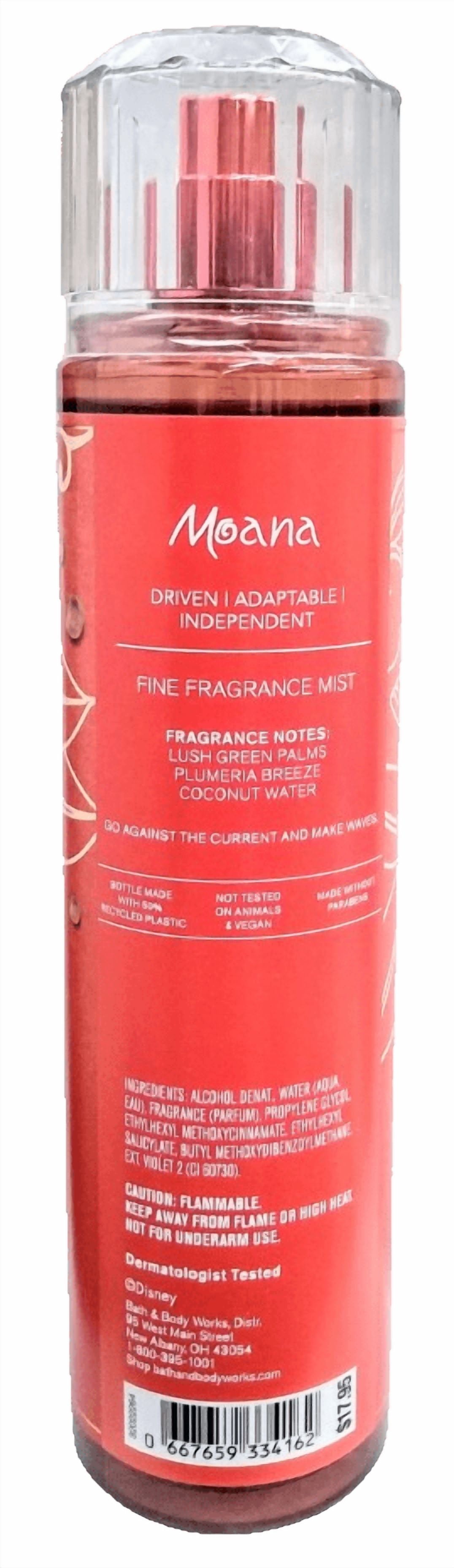 Bath & Body Works Disney Princess Moana Fine Fragrance Mist (8 fl