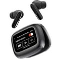 thumbnail image 1 of Auriculares inalámbricos Bluetooth 5.4 V20 | Cancelación activa de ruido ANC y ENC | Control táctil de color LCD | Audio de alta resolución | Auriculares internos para juegos, música, llamadas, 1 of 4