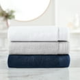 thumbnail image 5 of Hotel Style Egyptian Cotton Tencel Lyocell Bath Towel, Arctic White, 5 of 7