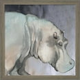 thumbnail image 3 of Great Art Now Elephant & Thoughtful Hippo by Elizabeth Medley, 2 Piece Framed Art Set Each 13"W x 13H, 3 of 3