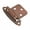 Antique Copper, variant on Hickory Hardware Variable Overlay Hinge Pair Satin Nickel Self Close P244-SN