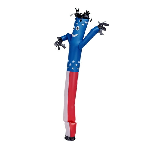 KFFKFF Inflatable Tube Man, 20-Foot Tall Waving Air Puppet, Eye-Catching Dancing Tube for Outdoor Advertising and Business Promotion (Blower Not Included)