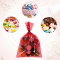 thumbnail image 5 of Uxcell Treat Bags Clear Gift Bags with Twist Ties Plastic Gift for Favor Cookies Candies Packaging Bakery Blue, 5 of 7
