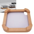 thumbnail image 1 of Stand Base for Mac Mini M4, Wooden Desktop Stand Mount, Ventilation Heat Dissipation Cooling Desktop Holder Accessories, 1 of 7